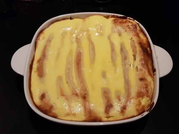 Baked Cottage Cheese crepes