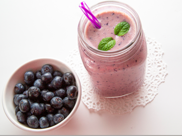Blueberry Swirl Smoothie