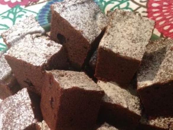 Gingerbread brownies
