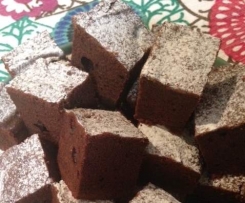 Gingerbread brownies