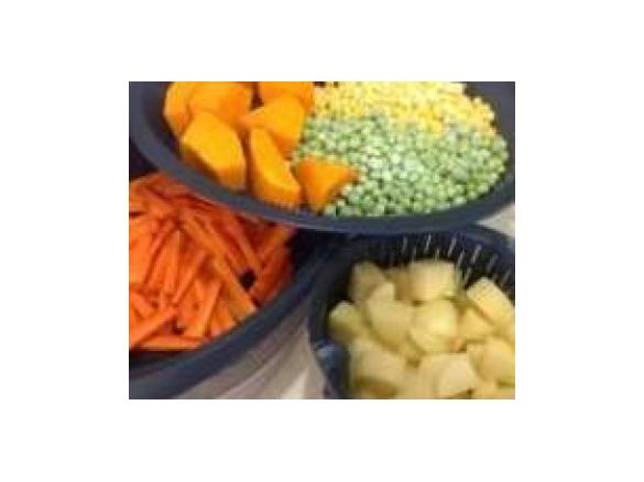 Perfect Mash & Steamed Veggies