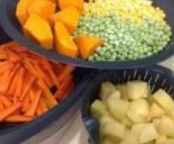 Perfect Mash & Steamed Veggies