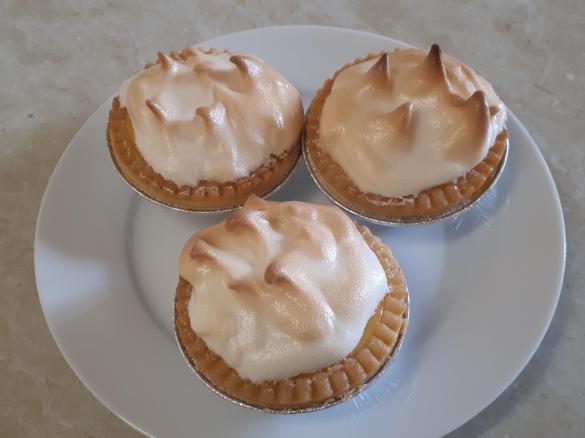 Light & Tangy Lemon Meringue Pies (Variation)