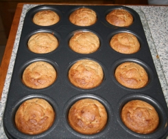 Spelt, Chia and Banana Muffins