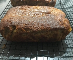 LCHF (Lower carb banana bread) - gluten free dairy free
