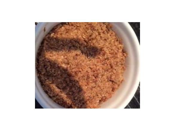 Apple and Sultana Crumble - Gluten & Dairy Free