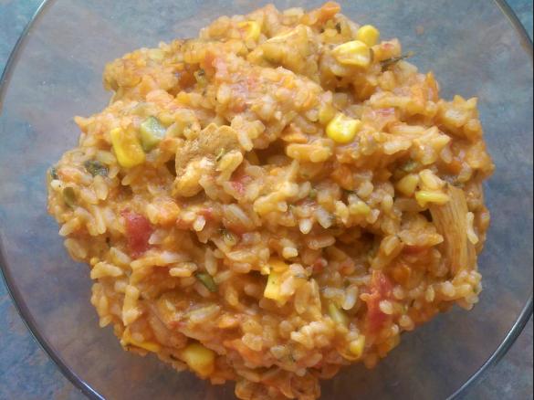 Clone of Chicken and Tomato Risotto