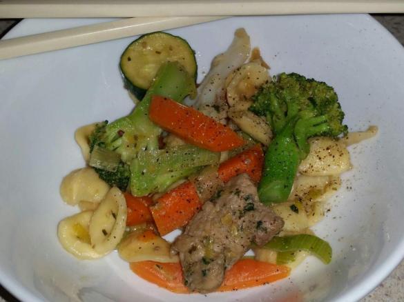 Steamy Pork & Vegetable Stir-fry