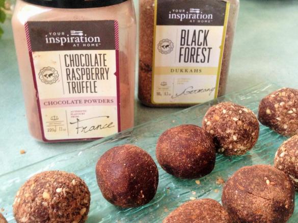 BLACK FOREST DUKKAH TRUFFLES