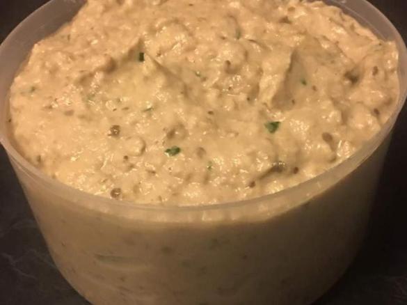 Baba Ganoush - Roasted Eggplant Dip (Paleo)