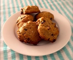 Wholemeal Cranberry & White Chocolate Cookies