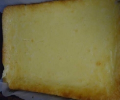 Baked Lemon Cheesecake Slice