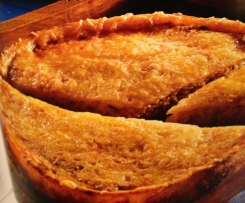 potato torte with Sauerkraut