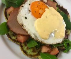 Parmesan & Zucchini Waffle