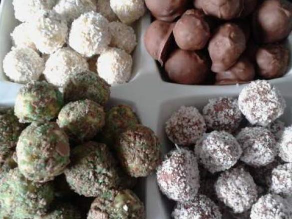 White Chocolate Tim Tam Truffles