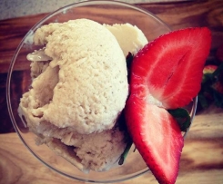 Dairy & Sugar free Banana and coconut ice cream
