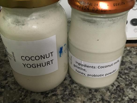 Coconut yoghurt