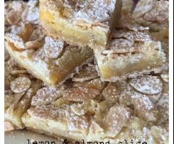 Lemon and Almond Slice