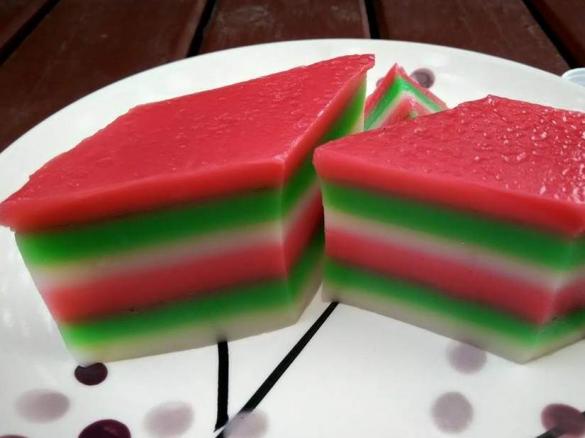 Gluten Free Rainbow cake