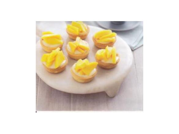Mango & Lemon Curd Tarts