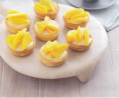 Mango & Lemon Curd Tarts