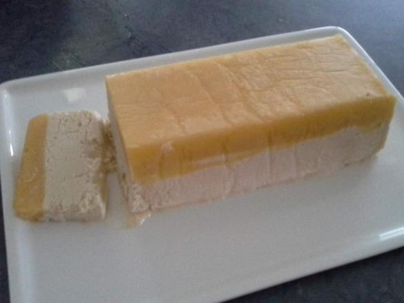 Donna Hay's mango and coconut ice cream bars