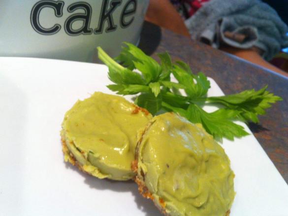 Supercharged Avocado Lime/Coconut Pie 