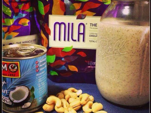 Chia Coconut Cashew Cream