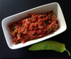 Fresh Tomato and Banana Chilli Salsa