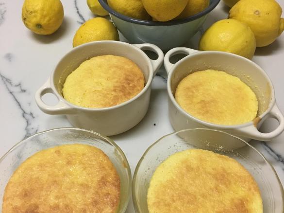 Lemon Bundino ( Italian lemon pudding)