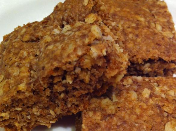 Apple Oat Slice - Wheat free; Egg free; Vegan
