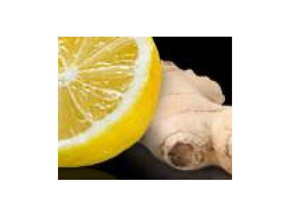 Ginger, lemon and honey tea