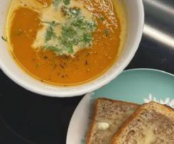 Thai flavoured Pumpkin soup