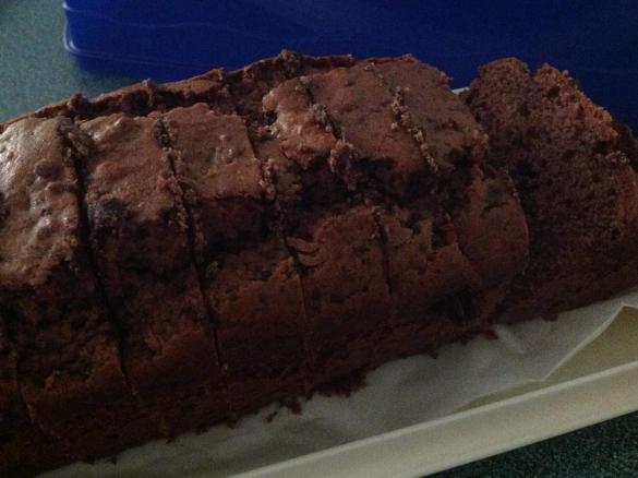 Chocolate Banana Date Loaf