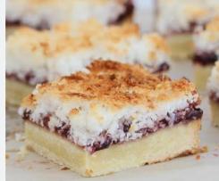 Raspberry & Lemon Coconut Slice