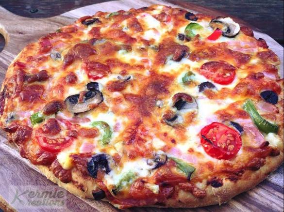 Never Fail Best Ever Pizza Dough - Kermie Kreations