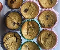 Banana Oatmeal Muffins adapted from well plated