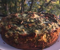 Ditch the Carbs LCHF Spinach and Feta Pie