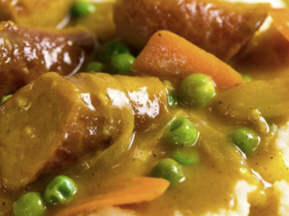 Retro Sausage Curry
