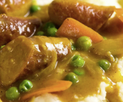 Retro Sausage Curry