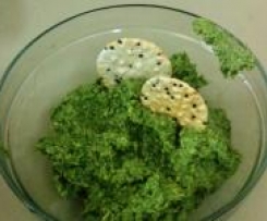 Coriander Chelation Pesto (raw food)