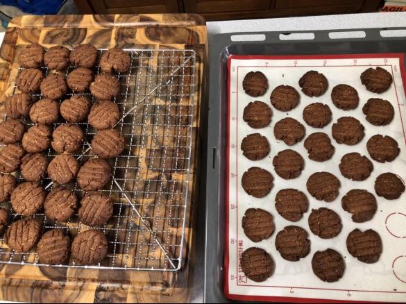 Chocolate Coconut Biscuits