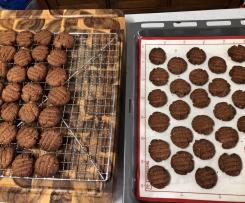 Chocolate Coconut Biscuits