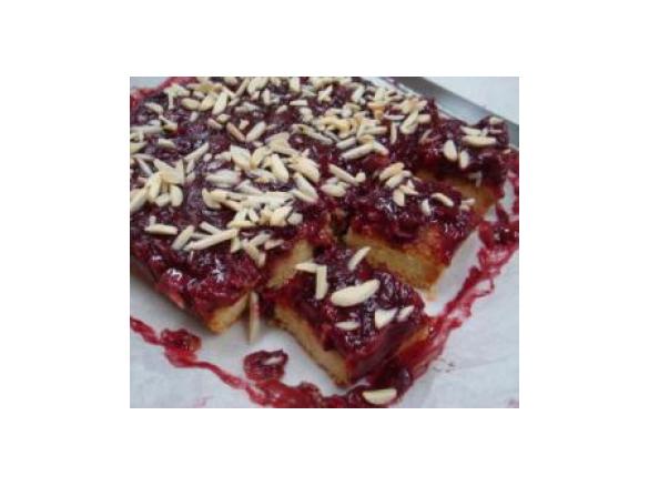 Almond and Cherry Bars