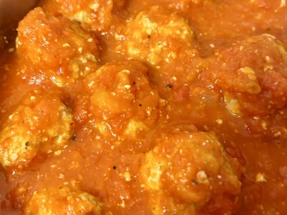 Pork and Feta Meatballs
