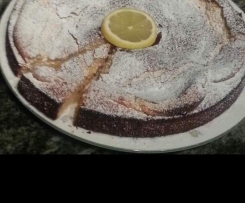 Lemon Custard Cream Butter Cake