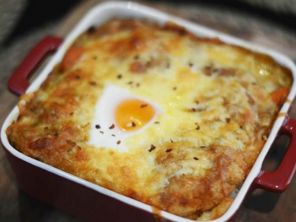 Cheesy Baked Katsu Japanese Curry Taela-Made