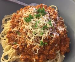 Rich Chunky Bolognese Sauce