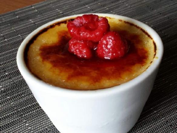 Raspberry Brulee