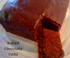 Boiled Chocolate Cake